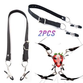 Labia Spreader Clip Nipple Clitoris Clamps BDSM Bondage Kit Adult Games Vagina Stimulator G-Spot Massage Sex Toys For Women 18+