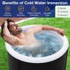 66 Gal Outdoor Ice Plunge Tub with Lid at Home