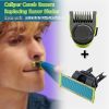 2pcs Replacement Blades Heads For Philips Norelco One Blade, Guide Comb Guards Electric Trimmer Shaver 14-length Adjustable Replacement Kit For QP2520